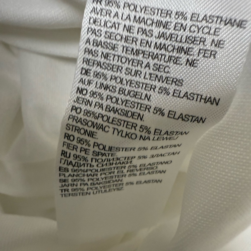 NwT;Club L London White Ruched Long Sleeve Dress⭐️ - Picture 4 of 8